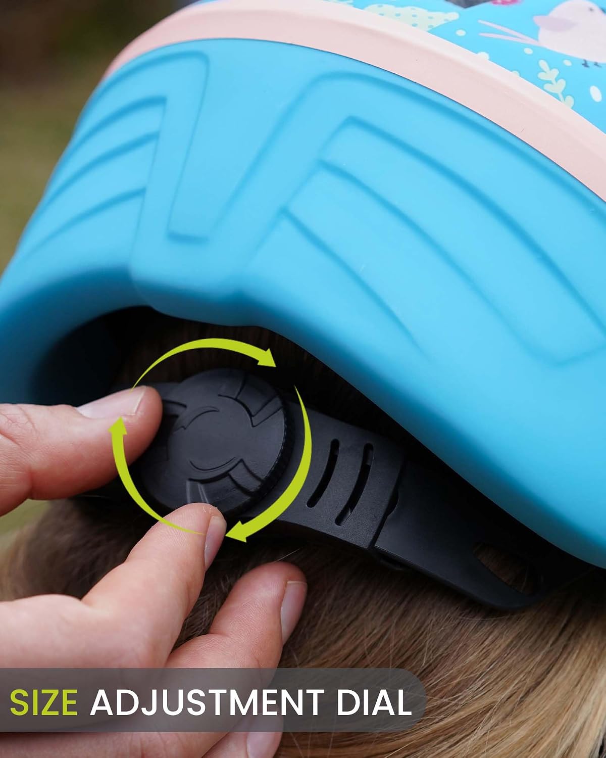 OutdoorMaster Toddler Helmet - Unicorn Blue / Small: 18.9-20.47 in. / 48-52 cm - image 4