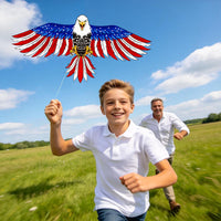 Bald Eagle Kite for Kids & Adults - 71"American Flag - image 4