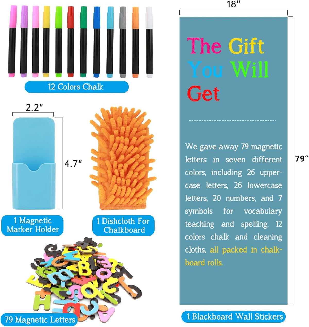 Magnetic Whiteboard Contact Paper - Celadon 1pc / 47.2"W x 18"H - image 2