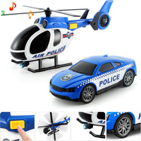 Dwi Dowellin Toddler Boy Toys for 3 4 5 6 Year Old - Police Truck - image 3