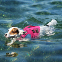 Dog Life Jacket Medium,Ripstop Dog Flotation Vest for Medium Dogs – Essentials for Dogs - Large / Rosered - image 4