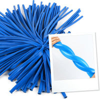 260 Balloons - Clear Long Balloons for Tying Balloon Arch & Balloon Ties – Fun for Kids & Family - Dark Blue - image 2