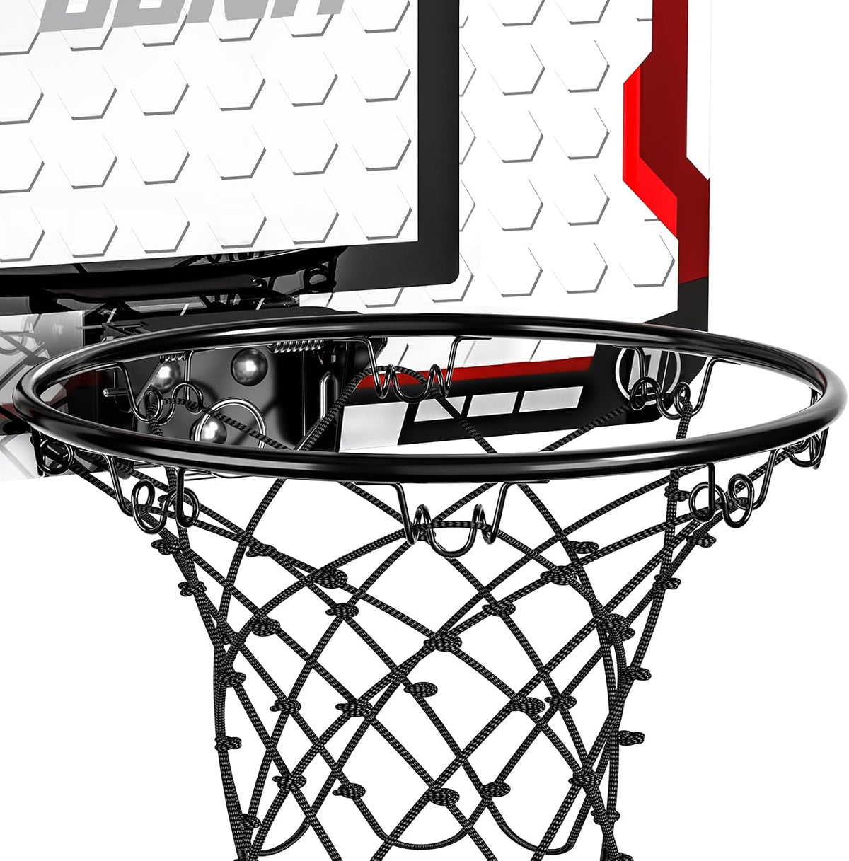 TEMI Indoor Basketball Hoop for Kids, Door Room Basketball Hoop - Basketball Hoop & 4 Balls - image 4