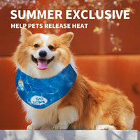 AFP Dog Cooling Bandana, Reusable Breathable Instant Cooling Neck Wrap for Medium Dog, Adjustable - M(Neck Girth 15-18.1 IN) - image 3