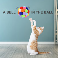 TUSATIY Cat Toy Balls with Bell 3PCS - 3 Pack - image 4