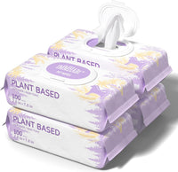 IMMHABI 400 Count Hypoallergenic Dog Wipes - Lavender / 400PCS