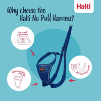 Halti No Pull Dog Harness, Size M - Cobalt Blue / XS - image 2