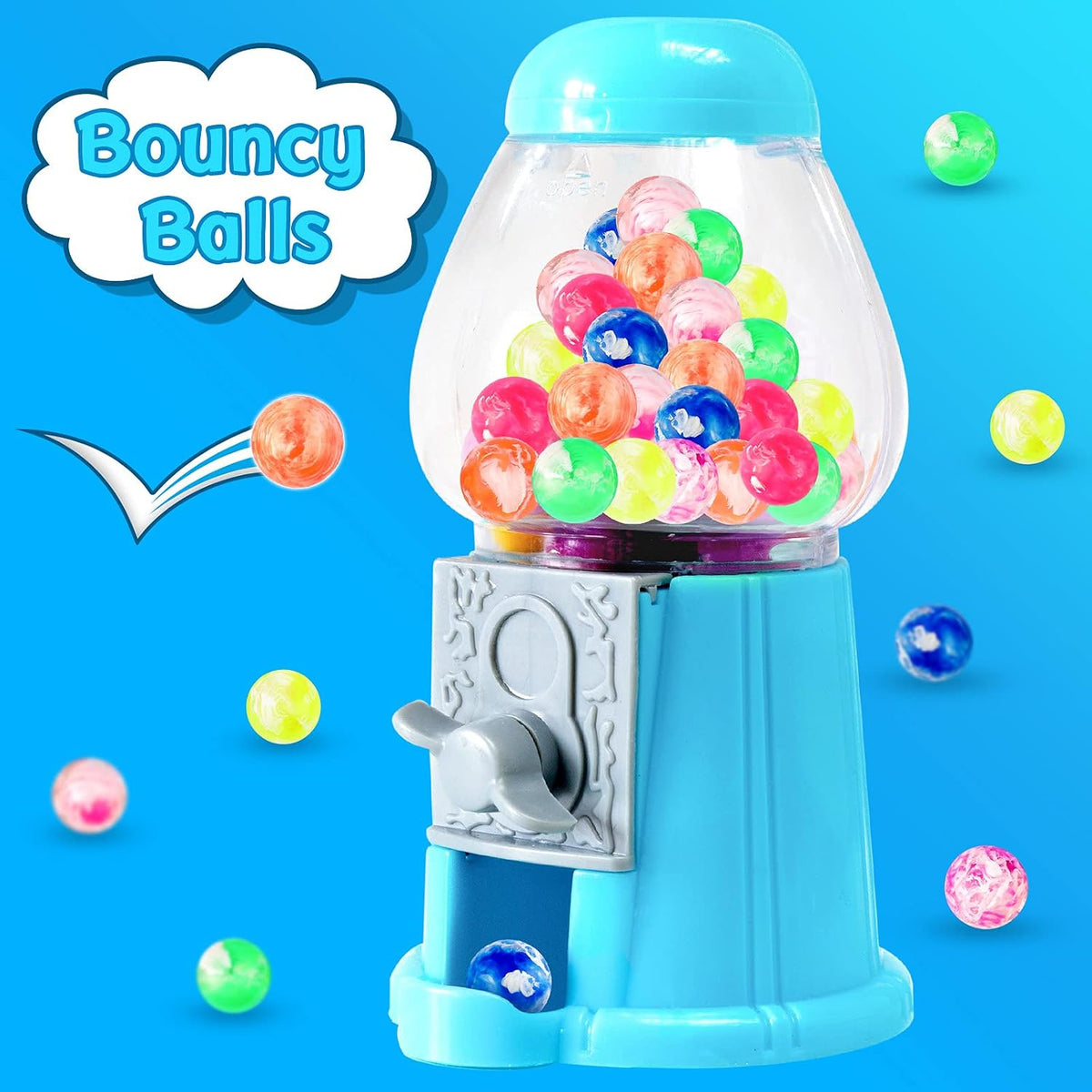 Sumind 100 Pcs 0.78 Inch Kids Small Bouncy Balls Bulk for Party Favor - 0.78 Inch / 200 - image 4