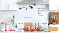 Purrly Lickable Wet Cat Treats Healthy Grain-Free Chicken Variety Pack (18 Count) Squeezable Creamy Purée with Human-Grade Protein Sources and Functional Nutrients Non-GMO No-Artificial-Additives