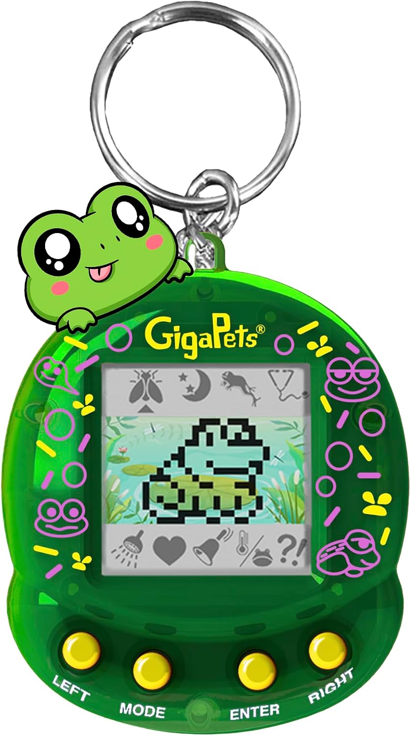 Giga Pets Interactive Digital Pet Toy, Boys & Girls, Ages 6+ - Floppy Frog