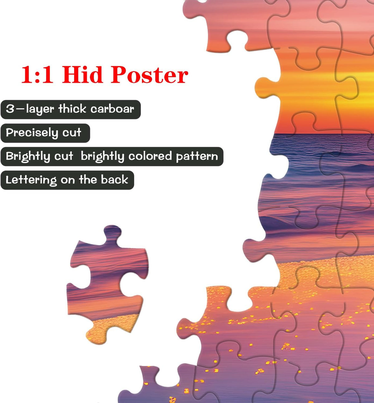 Cafly spiral staircase 1000 piece jigsaw puzzle with playing cards illusion - view 6