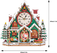 Halloween 3D Puzzles for Adults Halloween Puzzle Clock Adult Craft – Fun for Kids & Family - Christmas Clock - image 2