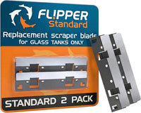 Flipper Standard stainless steel algae scraper replacement blades, 2-pack