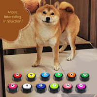 Recordable Buttons, Dog Buttons for Communication - Red+silver / 12 - image 2