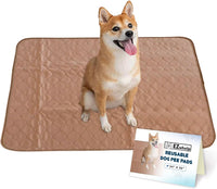 Washable Dog Training Pads, Reusable Waterproof Whelping - 34x36 Inch (Pack of 1, Rounded Corners)