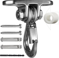 Yyiwhmy stainless steel heavy duty swing hanger with swivel bearing and mounting bolts