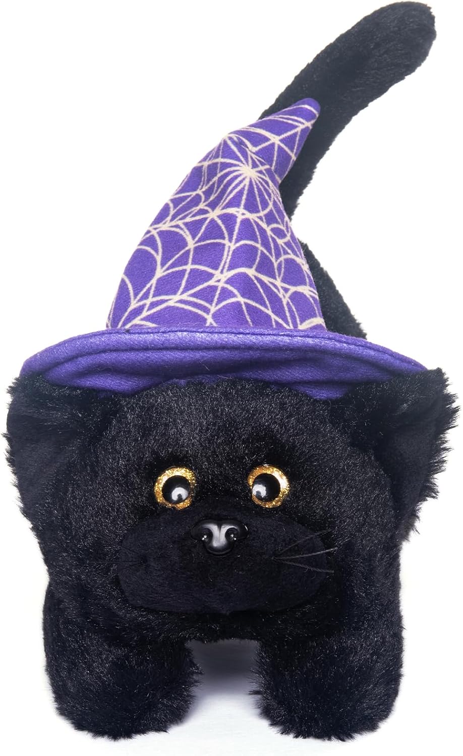 My OLi 9 inch Halloween plush bears 2 pack in pumpkin and wizard costumes with flip-top hats - view 17