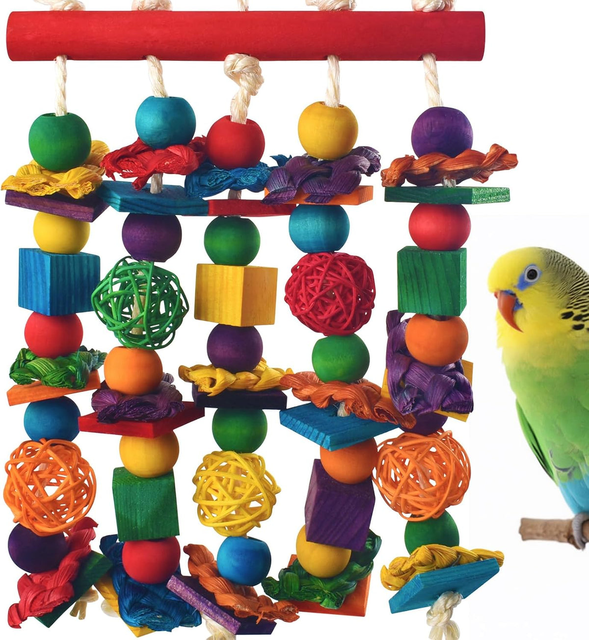 DBNESS Bird Toys, Parakeet Chewing Toy - 1 PCS