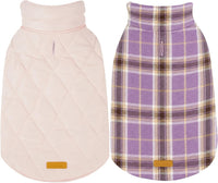 Kuoser Waterproof Dog Coat - Lavender / 2X-Large (Pack of 1)