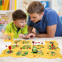 Plastic Floor Puzzles for Kids Ages 3-5 - Dinosaur - image 3