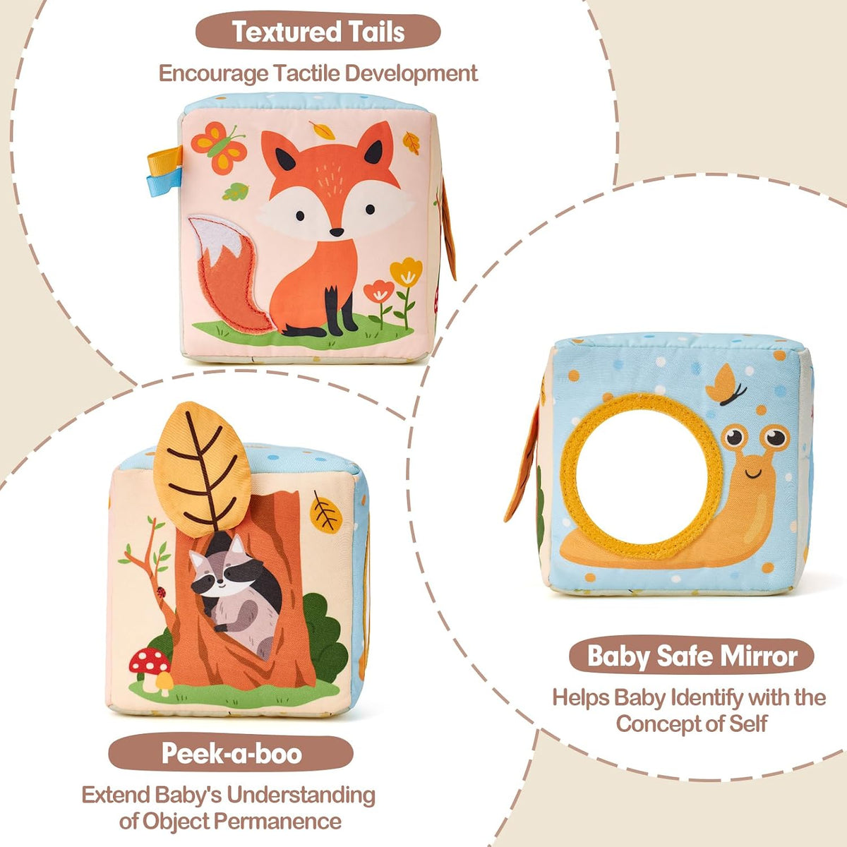 hahaland Baby Tissue Box Toy - image 4