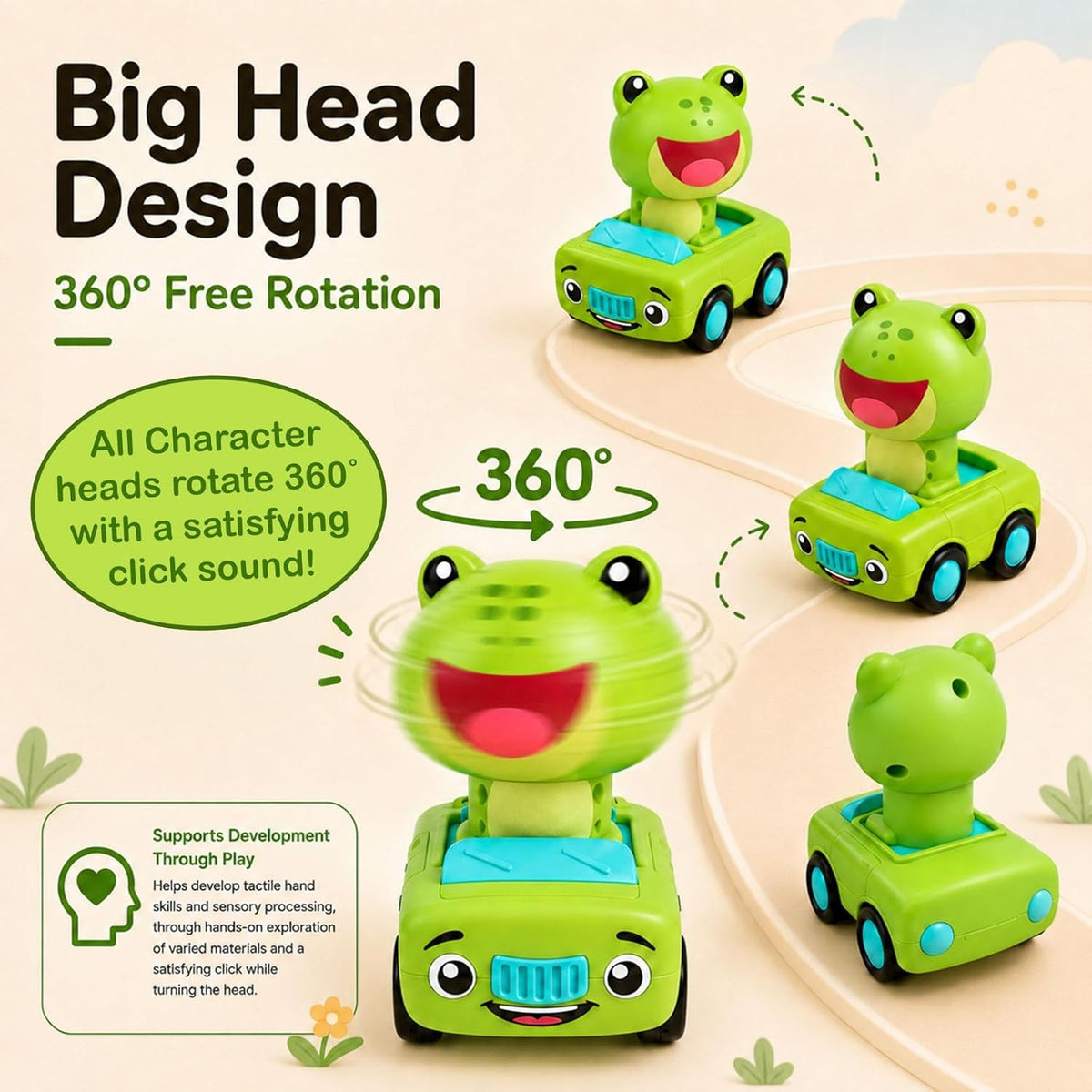 stargo Press to Go Car Toys - image 3
