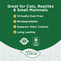 NATURE'S LOGIC Pine Pellet Cat Litter, 100% Natural, Unscented - image 4