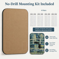 Cat Wall Scratcher, Art Cat Scratching Board for Indoor Cats – Essentials for Cats - Pond & Bridge New - image 4