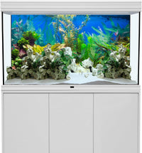 48x24 in Aquatic Plant Aquarium Backdrop Riverbed Fish Tank Background – Essentials for Fish - 30x18in/75x45cm - image 2