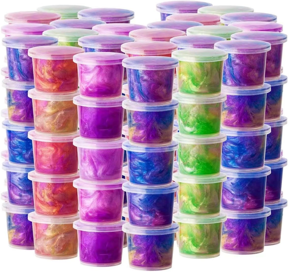 48 Packs Unicorn Galaxy Slime - 48 Unicorn Galaxy Slime