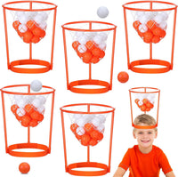 HyDren 33 Pcs Head Hoop Basketball Party Game for Kids and Adults – Fun for Kids & Family - 6