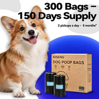 Dog Poop Bags 300 Count Leak Proof Easy Tear 15 Rolls Dog Waste Bags – Essentials for Dogs - image 4