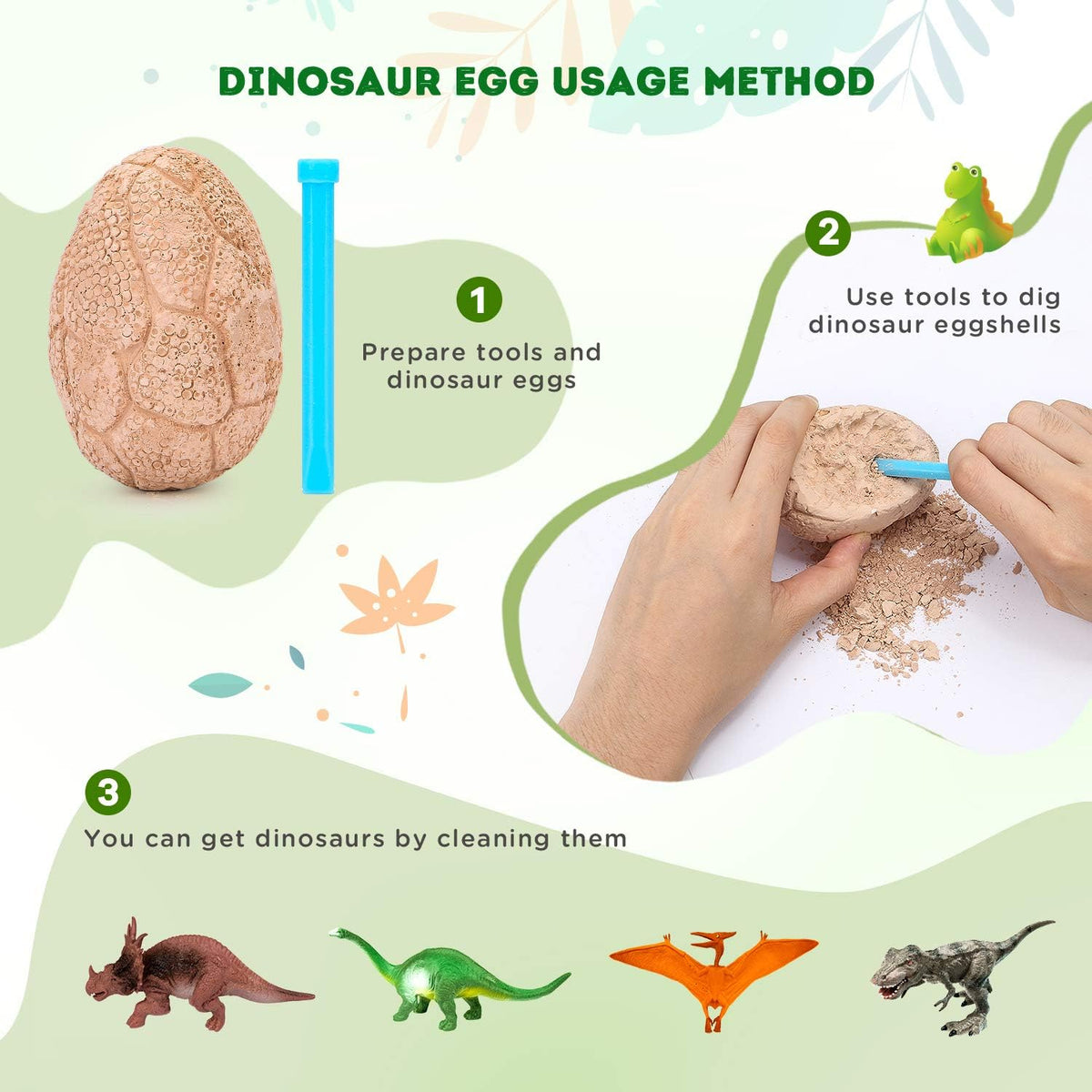 Dig Up Dinosaur Fossil Eggs - image 3