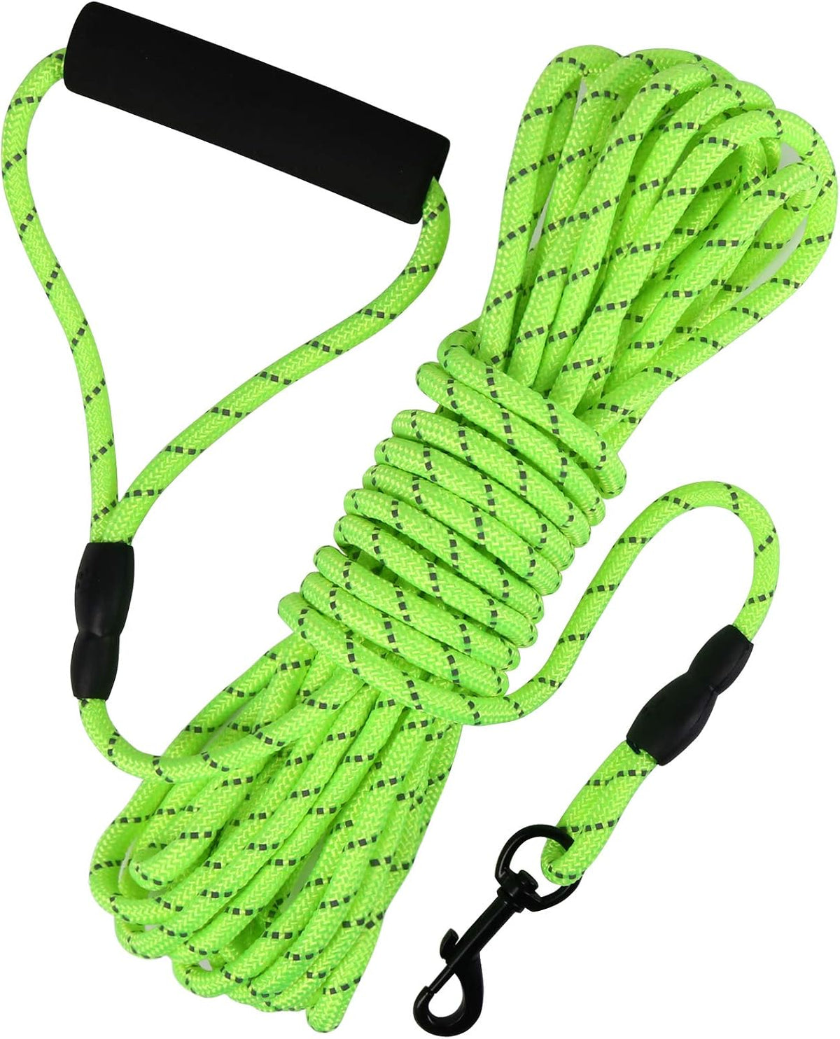Vivifying Floating Long Dog Leash - 32ft / Green