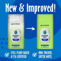 earthbath Oatmeal & Aloe Grooming Wipes - Green Tea & Awapuhi / 100 Count (Pack of 1) - image 3