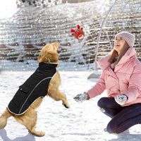 Malier Dog Coat Warm Dog Winter Coat - Black / Small - image 3