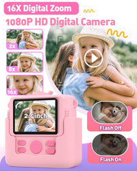 Kids Camera Instant Print - Pink - image 4