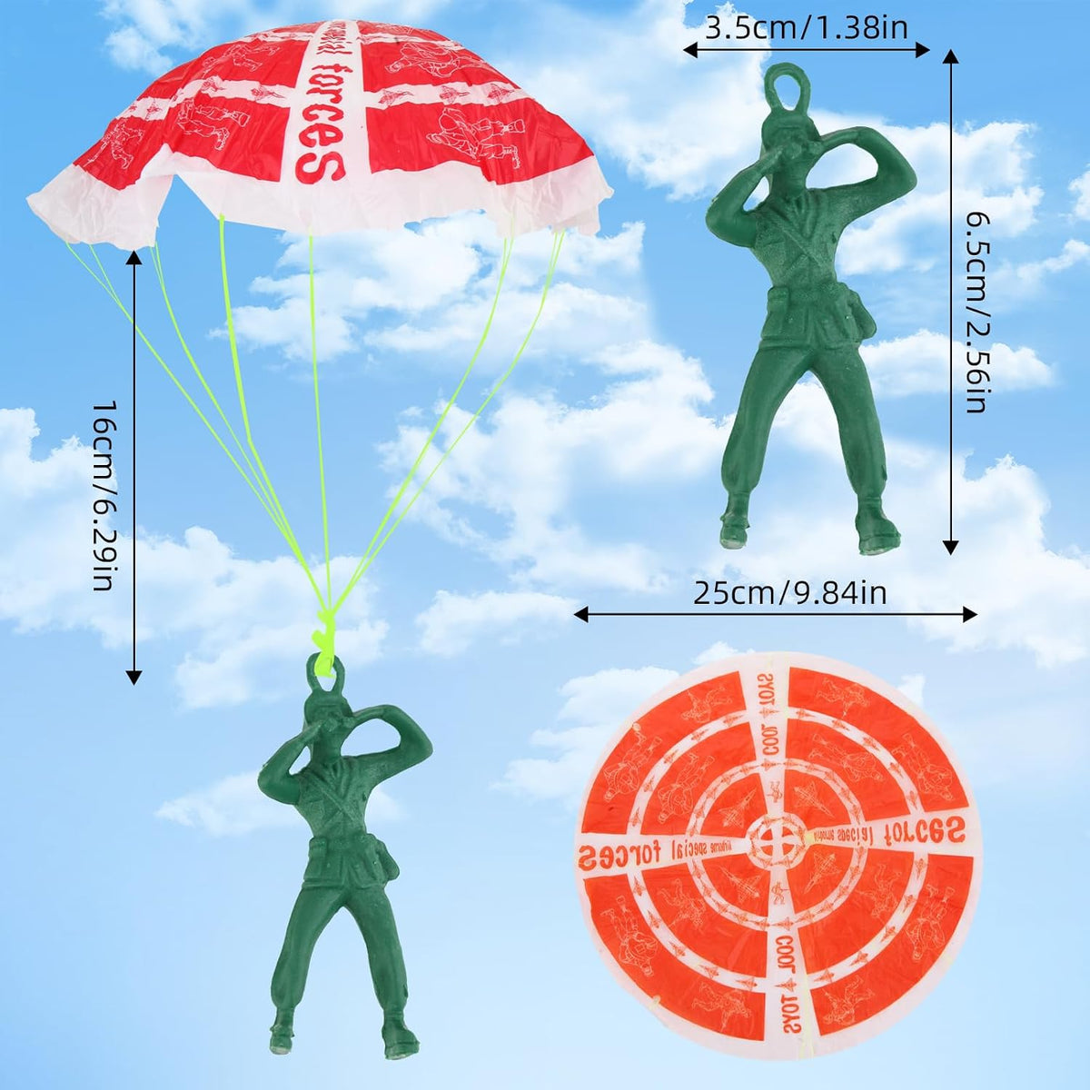 Manmel 40PCS Parachute Toy - image 2