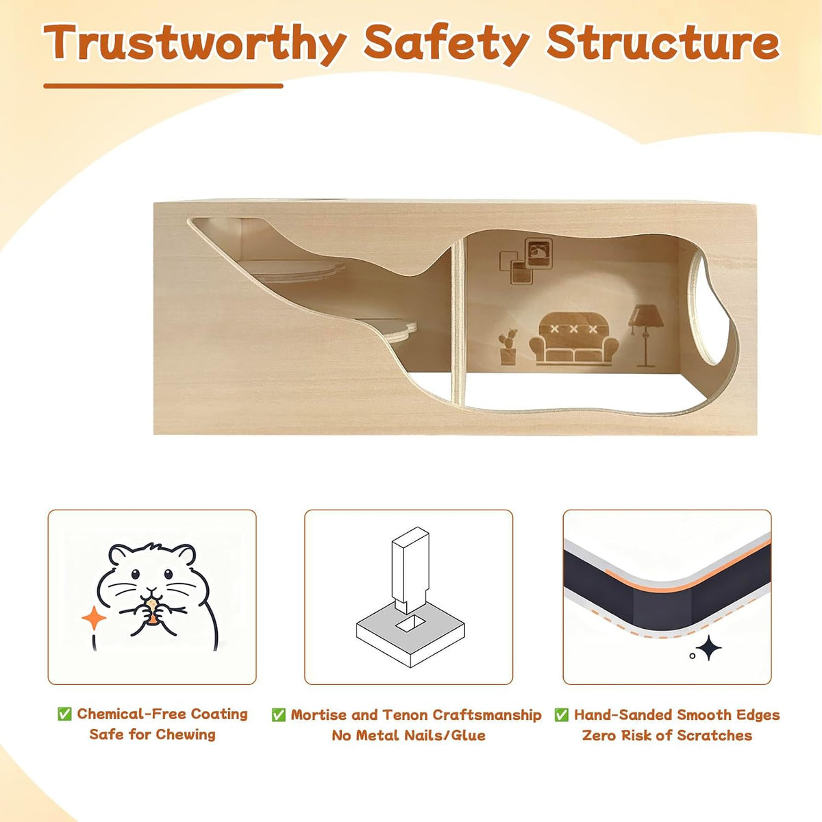 Hamster Hideout & Tunnel Set - Hamster Hideout & Tunnel Set - image 3