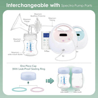 Maymom Pump Parts Compatible with Spectra S1 S2 9 Plus Breastpump - 18mm Flange - image 3