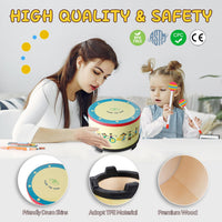 Musfunny Floor Tom Drum for Kids – Fun for Kids & Family - 10 inch - image 2