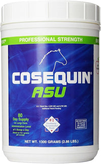 Nutramax Cosequin ASU Joint Health Supplement for Horses - Powder with Glucosamine, Chondroitin, ASU, and MSM, 1320 Grams