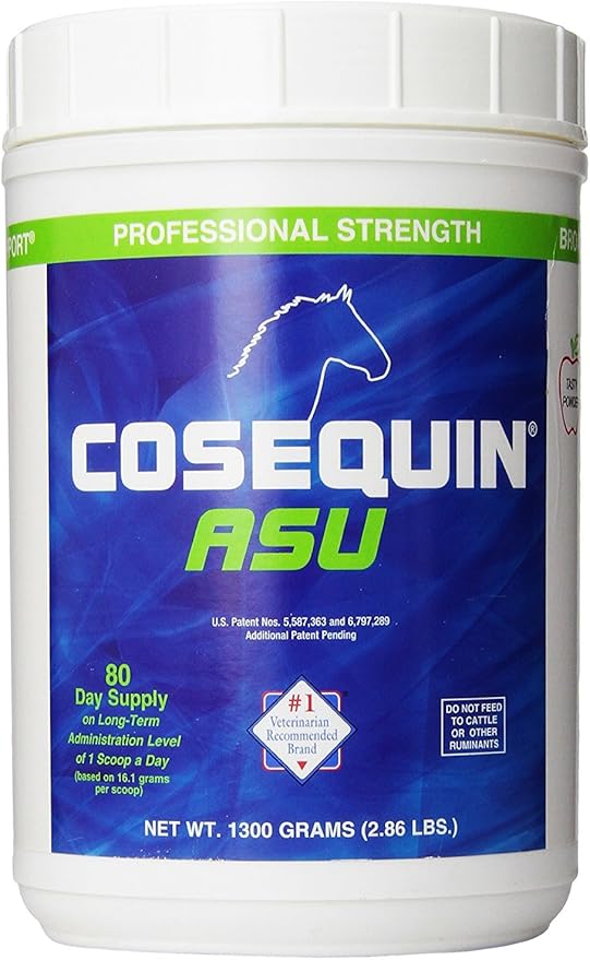 Nutramax Cosequin ASU Joint Health Supplement for Horses - Powder with Glucosamine, Chondroitin, ASU, and MSM, 1320 Grams