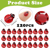 60Pcs Mini Resin Butterflies - 120pcs Mini Ladybugs - image 4