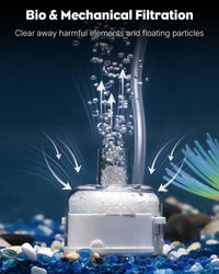 Pawfly Mini Aquarium Air Pump - Air Pump Set + Filter - image 3