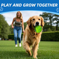 Dog Toys Ball, Interactive, M - Spiky, Wave / XS 2.75 in (7 cm) - image 3