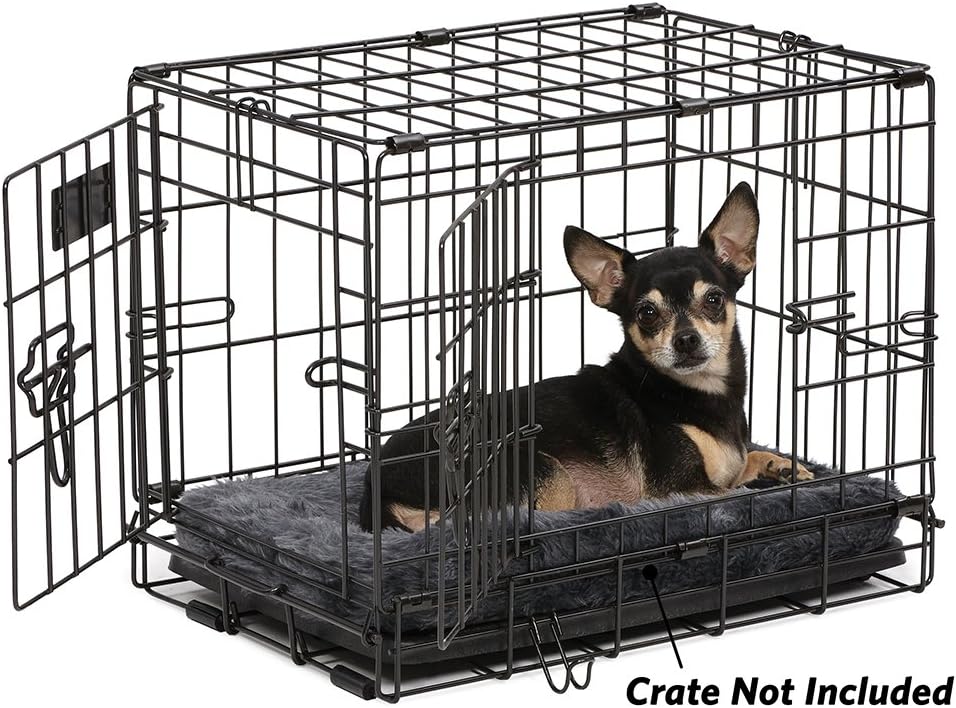 MidWest Homes for Pets QuietTime XXS Dog Bed - Grey / 18 Inch - image 3