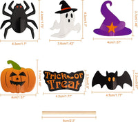 FEPITO 60 Piece Halloween Decoration Toppers - 1 - image 2