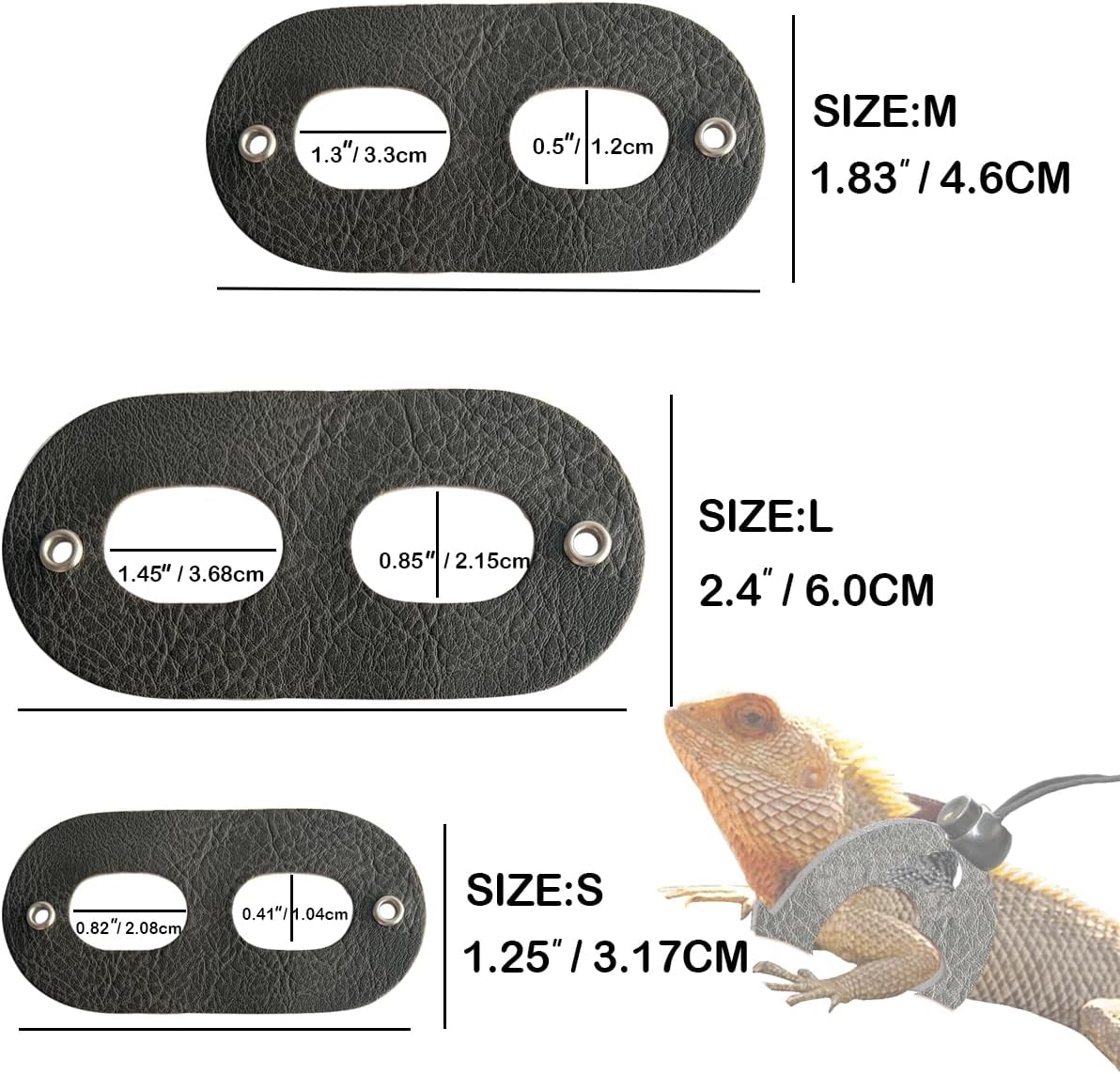 Bearded Dragon Travel Backpack with Harness and Leash Set - Blue / Backpack+LSH Grey - image 3