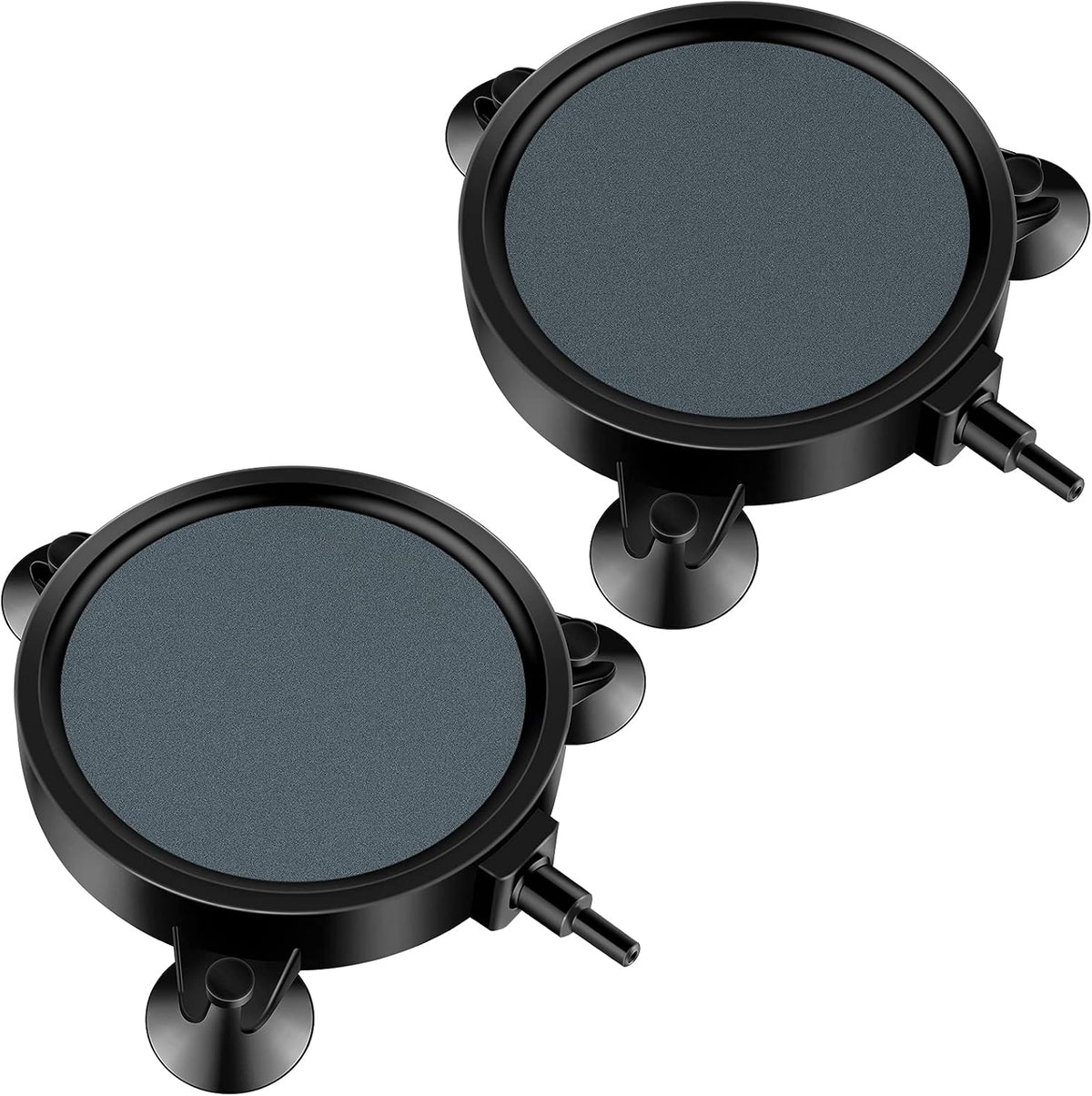 Pawfly Aquarium 4 Inch Air Stone Disc Bubble Diffuser Release Tool - 4 in 2 Pack